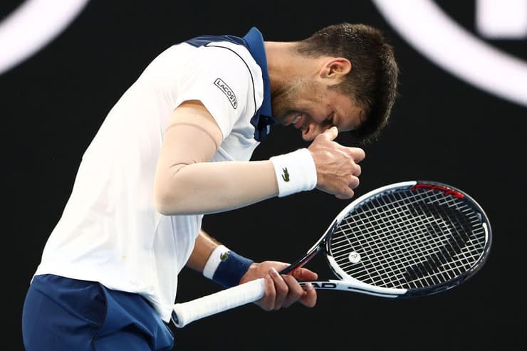 רשימה יוקרתית ומצומצמת. ג'וקוביץ' (צילום: Cameron Spencer/Getty Images) אוסטרליה 2018, שמינית גמר: צ'ונג היון (58 בעולם)