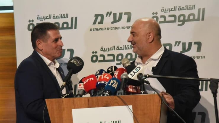 צילום: אביהו שפירא עבאס וסגלוביץ' בריצה משותפת