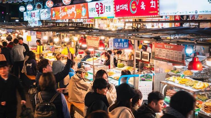כאן הכל התחיל. Gwangjang Market, סיאול, דרום קוריאה (צילום: VTT Studio / shutterstock) Gwangjang Market, סיאול, דרום קוריאה