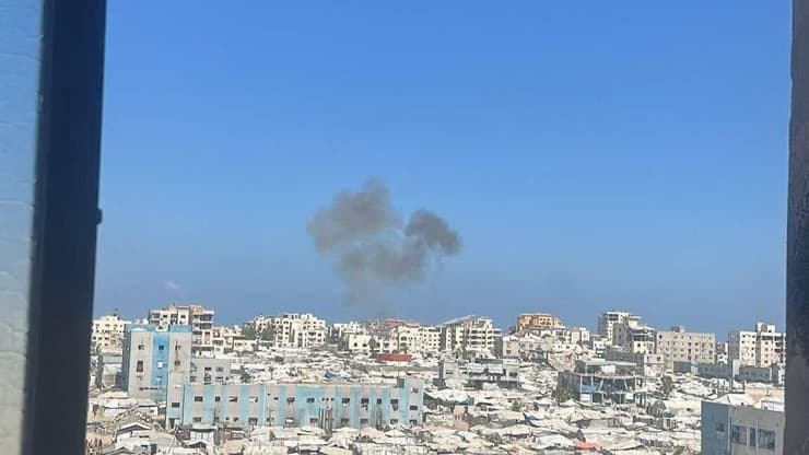 פיצוצים עזים נשמעים ללא הפסקה באזור אל-כתיבה במערב העיר עזה, לצד דיווחים על חילופי אש קשים באזור