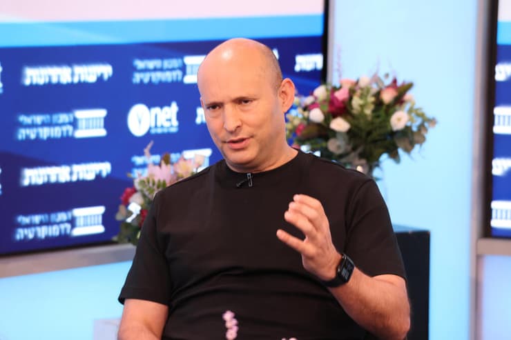נפתלי בנט בועידת זמן הכרעה (צילום: יריב כץ) נפתלי בנט בועידת זמן הכרעה