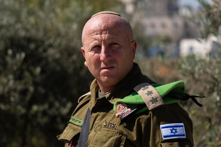 אלוף משנה אריק מויאל, מפקד חטיבת הנח"ל (צילום: דובר צה"ל) אלוף משנה אריק מויאל, מפקד חטיבת הנח"ל