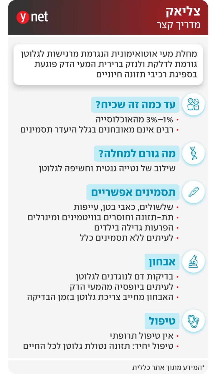 אינפו צליאק אינפו צליאק