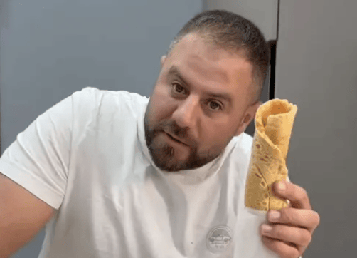 ז'ורז' חנא דיב. "ד"ר פוד" (צילום: טיקטוק, @drfood.worldwide) ז'ורז' חנא דיב. "ד"ר פוד"