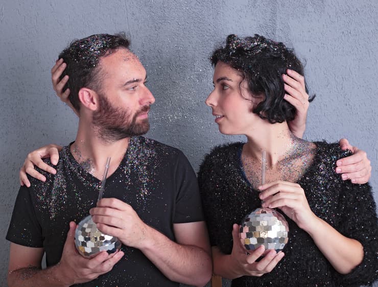 מעין ואייל. הוא זורם בלי להסס עם כל השיגעונות שלה (צילום: מעין חיים) מעין ואייל