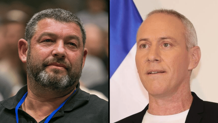 ירוצו לבד עד הסוף? טרופר ווינטר (צילום: מוטי קמחי, עידו ארז) חילי טרופר ותת אלוף עופר וינטר