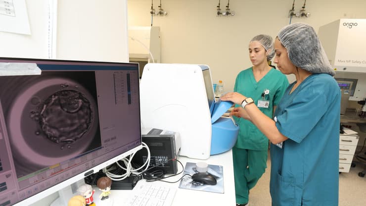 המכון להפריה חוץ גופית (IVF) בבית החולים האנגלי בנצרת