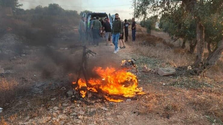 דיווח באל-מיאדין על תקיפת כטבמ בכפר רומאן בדרום לבנון