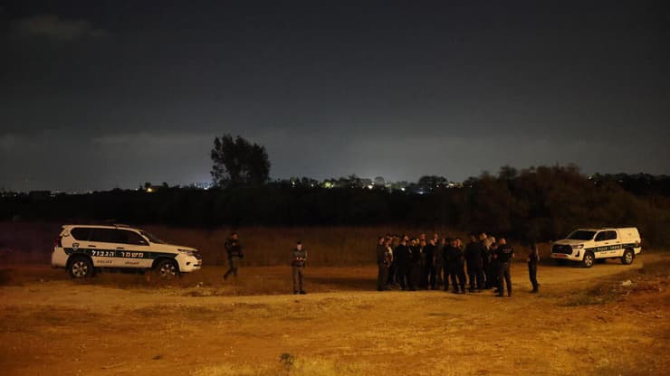 זירת אירוע הירי בנתניה