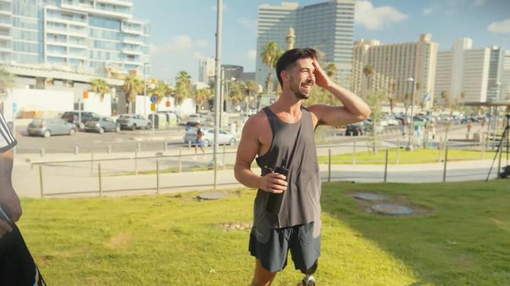 יזניק את ה"סינגלס ראן", עמרי רוזנבליט (צילום:גיל שלו) עמרי רוזנבליט