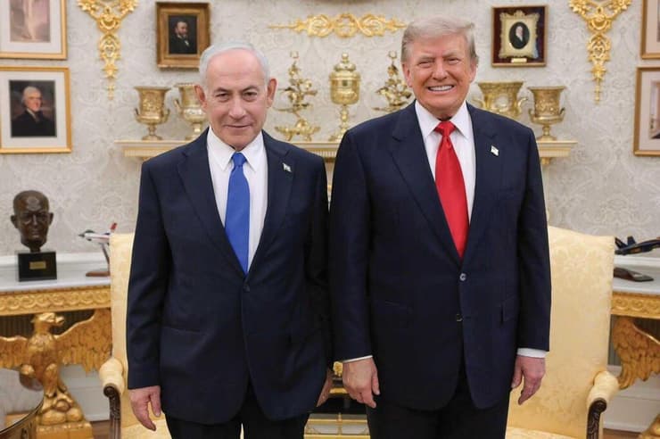 דונלד טראמפ ובנימין נתניהו (צילום: לע"מ) דונלד טראמפ ובנימין נתניהו