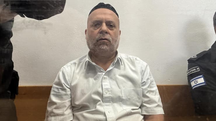 השמעת גזר דין נגד הרב משה דני יזדי (צילום: גיל יוחנן ) השמעת גזר דין נגד הרב משה דני יזדי