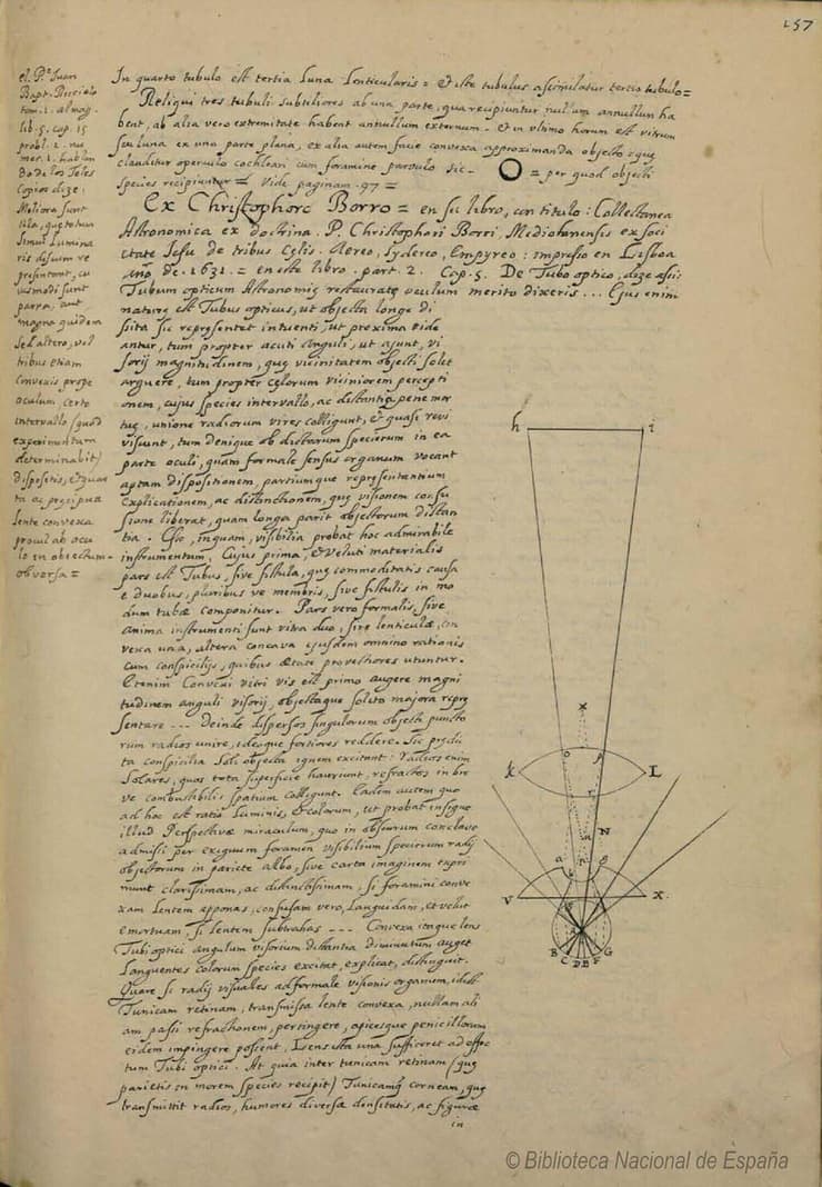 מתוך כתב-היד של איגנסיו מוניוס, משנת 1666