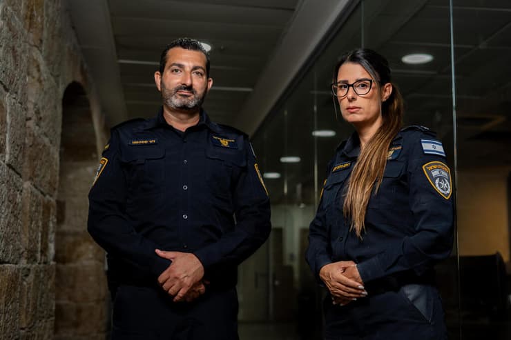 רפ"ק רותם הילה זקן ורפ"ק דוד טמסטט (צילום: שלו שלום) רפ"ק רותם הילה זקן ורפ"ק דוד טמסטט