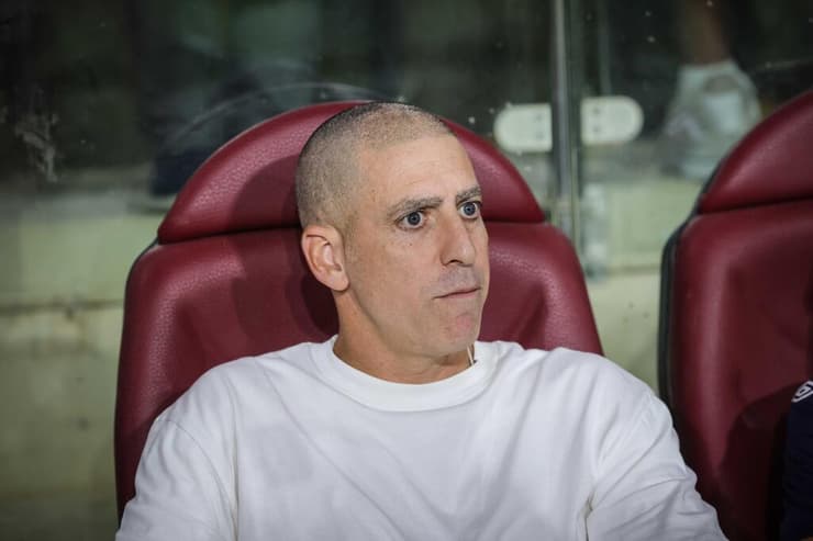 "לא הופענו". קוז'וך (צילום: עוז מועלם) הפועל באר-שבע רן קוזו'ך מכבי ת"א
