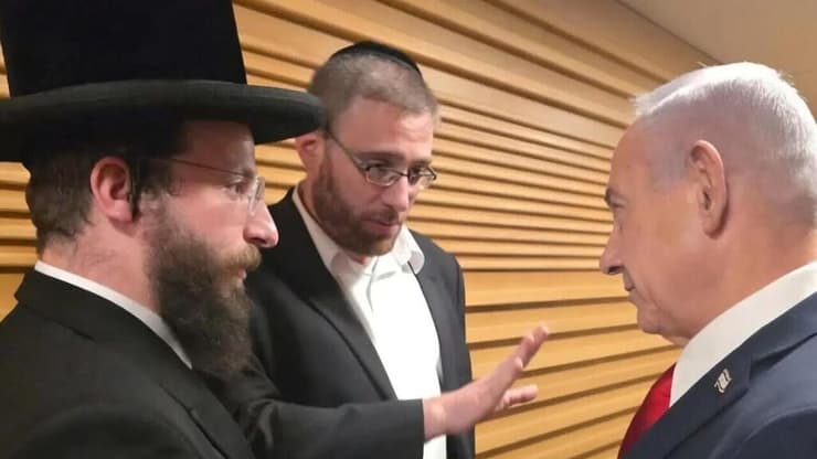 פונה אליו להתייעצות ותיווך. ראש הממשלה נתניהו ואליקים שטארק אליקים שטארק ובנימין נתניהו