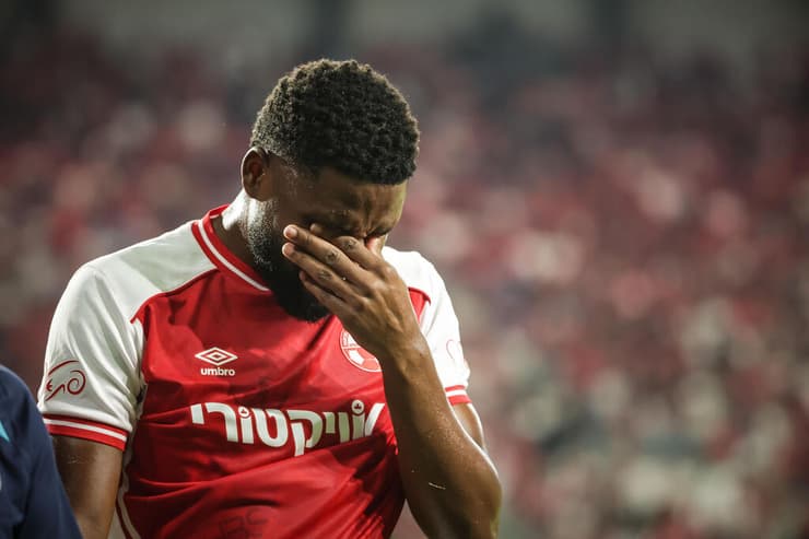ייעדר לפחות שבועיים. ונטורה (צילום: עוז מועלם) הפועל באר-שבע לוקאס ונטורה מכבי ת"א