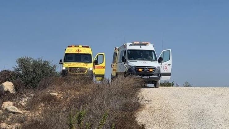זירת הפיגוע זירה פיגוע דקירה שומרון