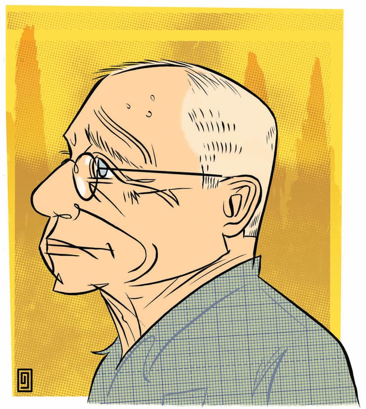 דויד גרוסמן (איור: ירמי פינקוס) דויד גרוסמן