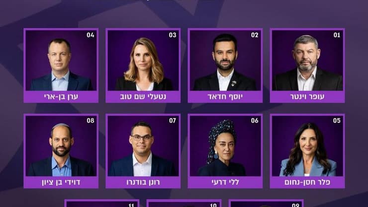 הרשימה של מפגלת "עמך ישראל"