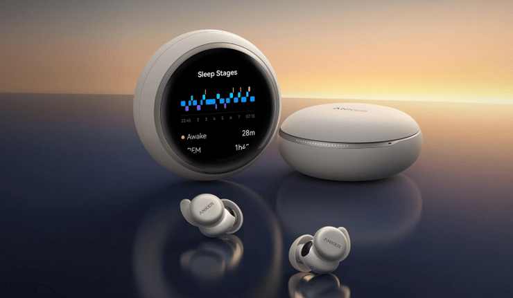 האוזניות Sleep Earbuds 4 Pro של Soundcore (אנקר) האוזניות Sleep Earbuds 4 Pro של Soundcore