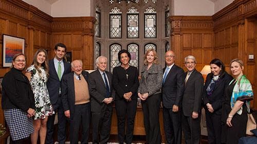 משפחת גולדמן בזמנים יפים יותר (צילום: Yale Law School) המשפחה בזמנים טובים יותר