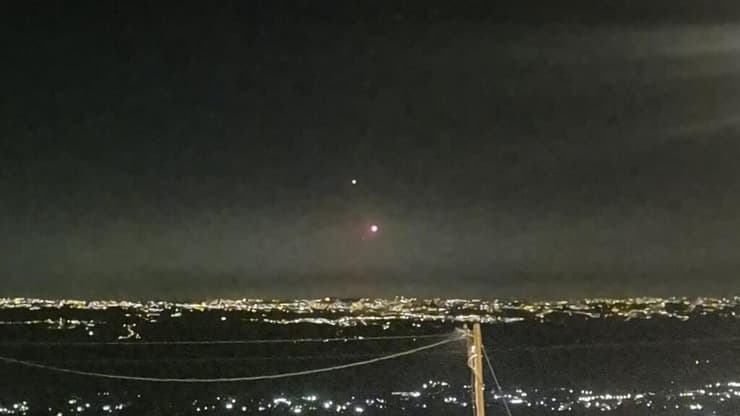 יירוטים בשמי ישראל, ירי מאיראן לירדן