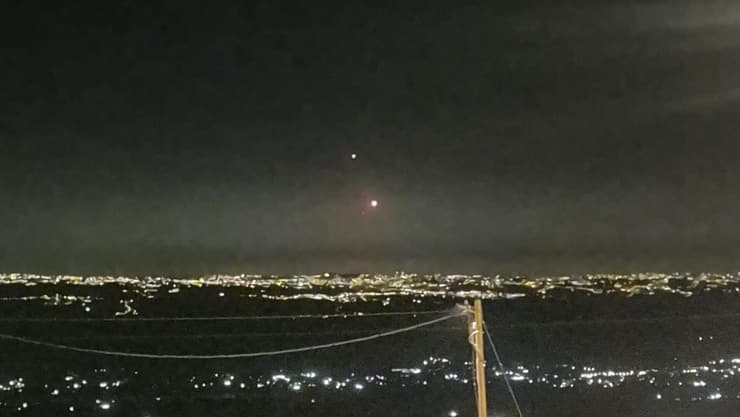 יירוטים בשמי ישראל, ירי מאיראן לירדן