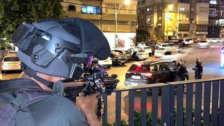 קלע של משטרת ישראל (צילום: דוברות המשטרה) קלע של משטרת ישראל