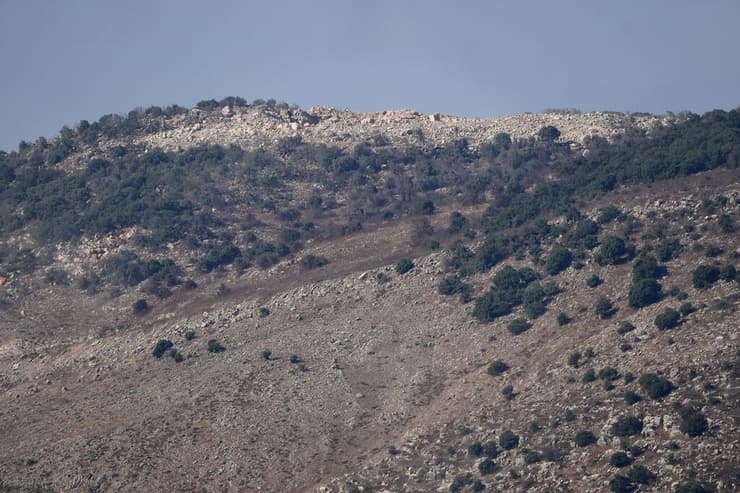 צילום: AP Photo/Hussein Malla רכס עלי טאהר דרום לבנון אחרי ה פיצוץ צה"ל תוואי תת קרקעי מנהרה מנהרות