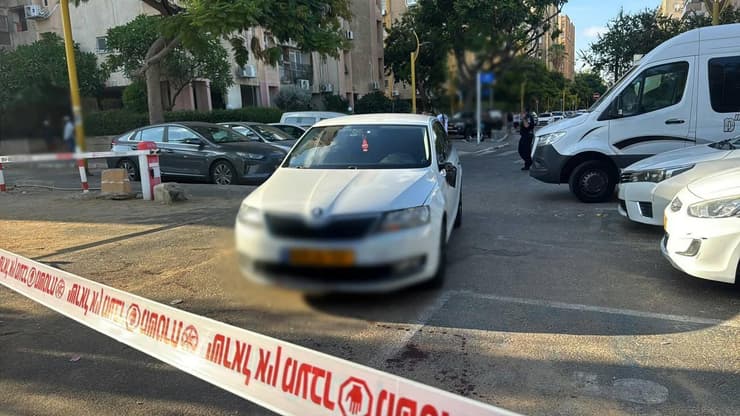 אירוע דקירה ברחוב קדושי קהיר  בחולון
