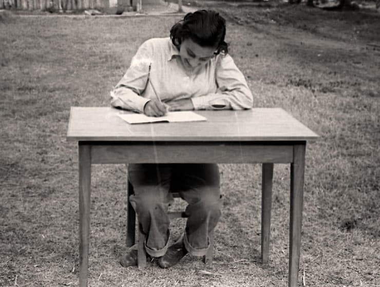 קיבוץ כנרת, 1957 (צילום: ישראל גולן) קיבוץ כנרת, 1957