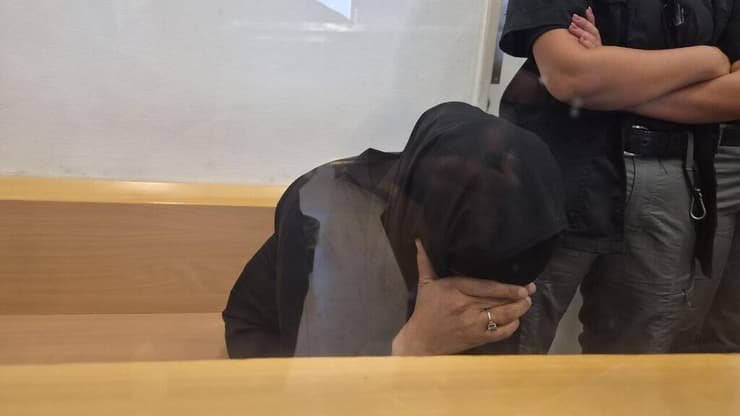 הנהגת סוריה אבו עראר בבית המשפט (צילום: אילנה קוריאל ) סוריה אבו עראר נידונה ל7 שנות מאסר