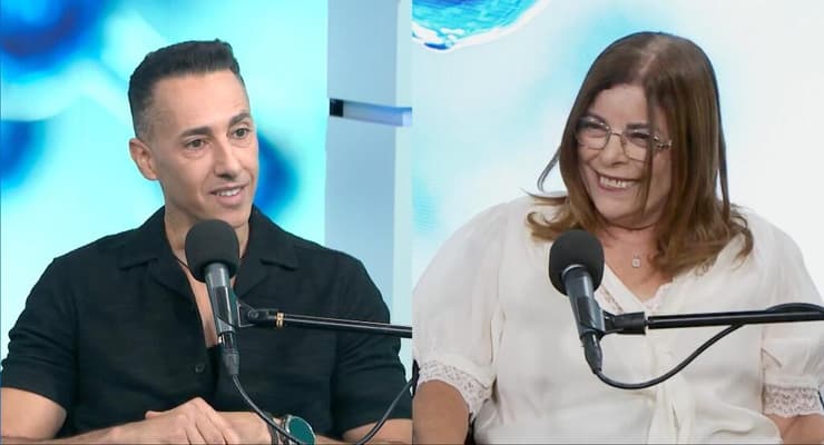 עליזה אוליאל ושון פורטל ("מוציאים את השלדים מהארון" - פרק 2) עליזה אוליאל ושון פורטל