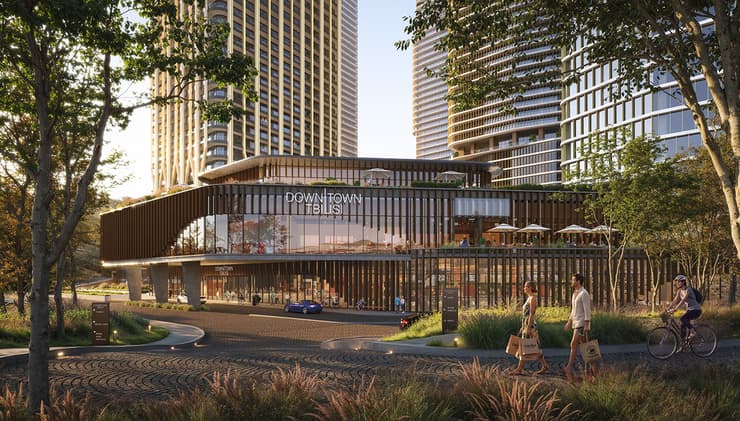 המתחם מוערך ב-2 מיליארד דולר (הדמיה: Archi group and INVIA) מגדל טראמפ בטביליסי