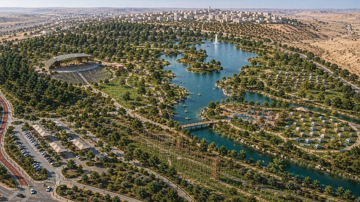 הדמיה של פארק קק"ל ערד