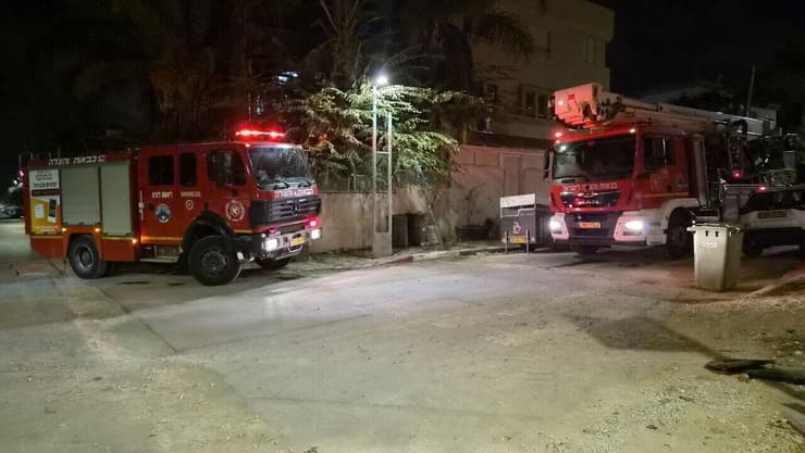 מתחם המגורים בג'לג'וליה אליו נורה הטיל