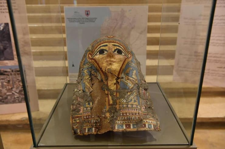 אחד הפריטים העתיקים (צילום: משרד התרבות הלבנוני בפייסבוק) אחד הפריטים העתיקים