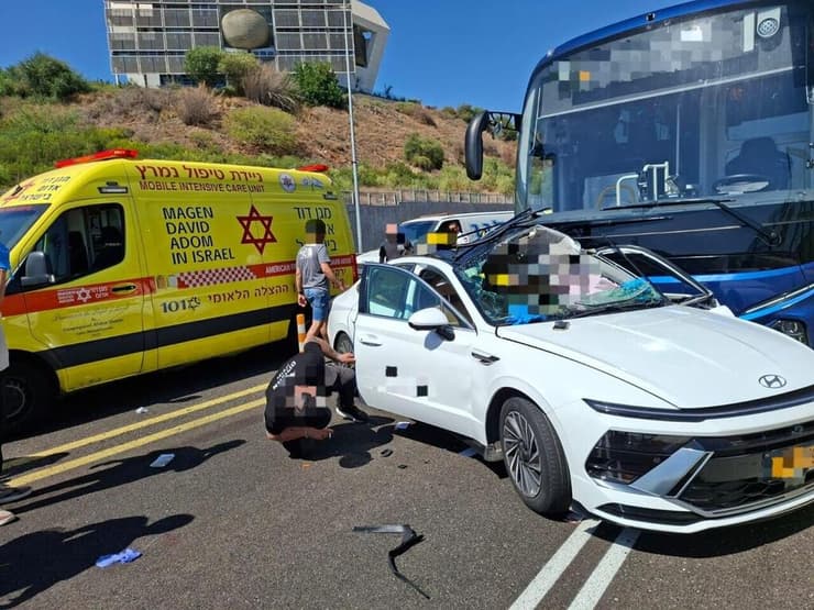 תאונת דרכים בכביש 20