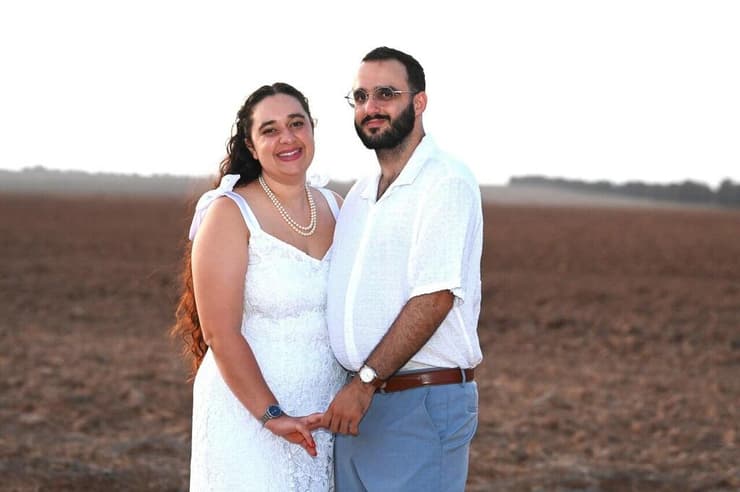 "העמיק את הקשר שלנו לקהילה". גבי ושקד (צילום: הרצל יוסף) "יש לזה משמעות, להתחתן כאן". גבי ושקד