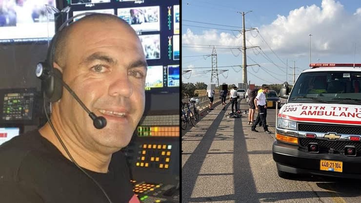 איציק בראשי, במאי חטיבת החדשות של התאגיד, נהרג בתאונת אופניים ליד רמלה (צילום: דוברות מד"א, באדיבות כאן) איציק בראשי, במאי חטיבת החדשות של התאגיד, נהרג בתאונת אופניים ליד רמלה