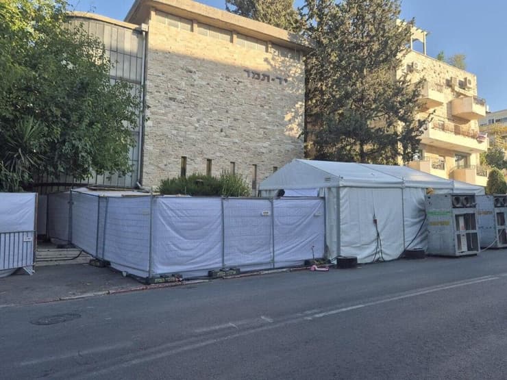 המנהרה שהוקמה מהבית ברחוב עזה