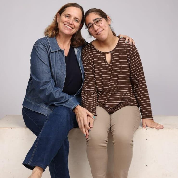 רוני ואמה תמר. לא מצטערת לרגע על הבחירה