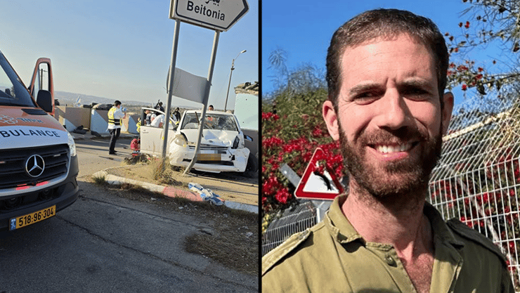 זירת הפיגוע במחסום