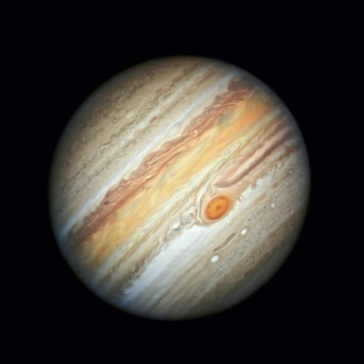 כוכב הלכת צדק (צילום: NASA, ESA, A. Simon/Goddard Space Flight Center, M.H. Wong/University of California, Berkeley/AP ) כוכב הלכת צדק