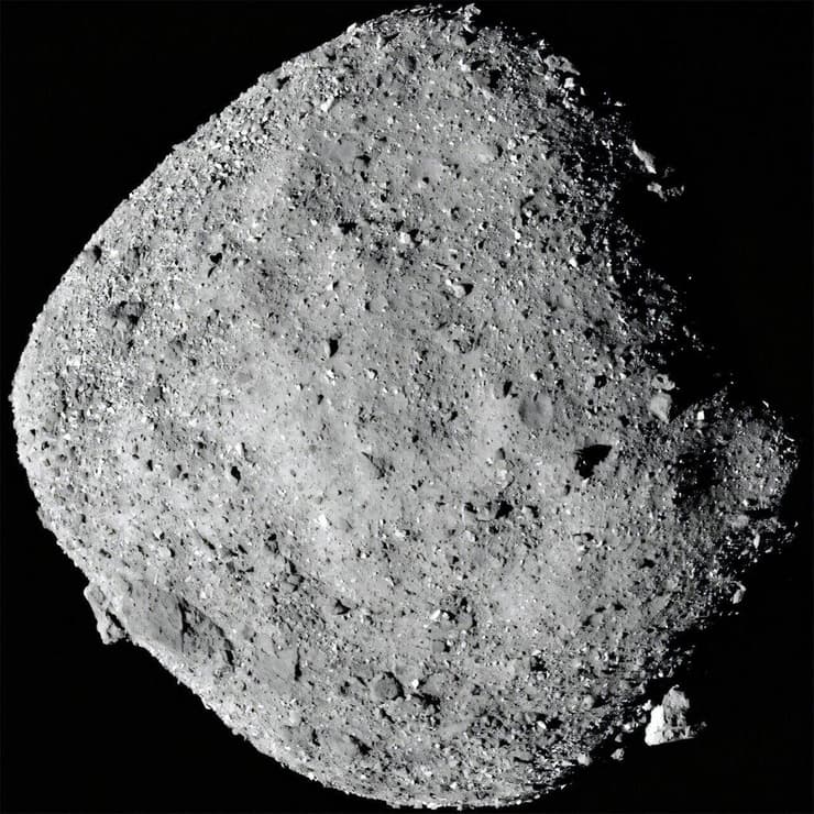 האסטרואיד בנו (צילום: NASA/Goddard/University of Arizona) האסטרואיד בנו