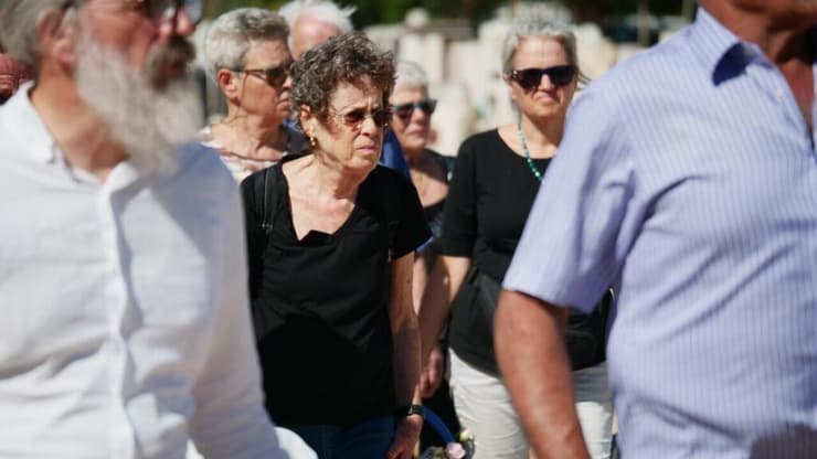 הלווייתו של יהודה אטלס (צילום: ירון שרון) הלווייתו של יהודה אטלס