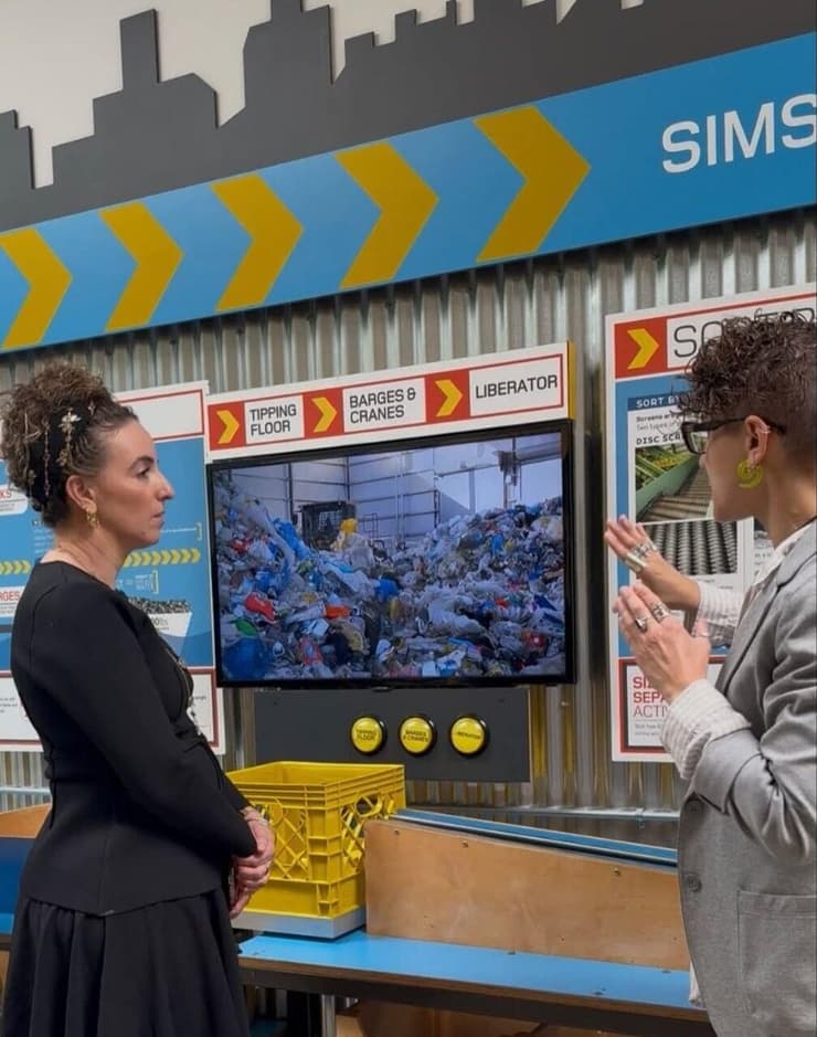 השרה סילמן בפסגת האקלים בניו יורק (צילום: סעיף 27א' לפי חוק זכויות יוצרים) השרה להגנת הסביבה בכנס בארצות הברית