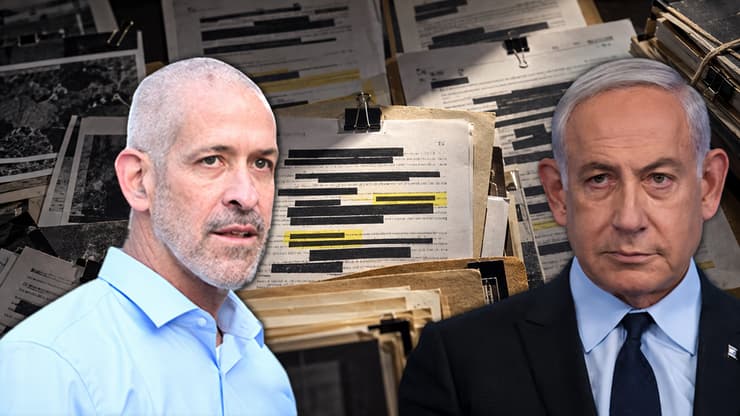 צילום: יאיר שגיא, אלכס קולומויסקי בנימין נתניהו רונן בר
