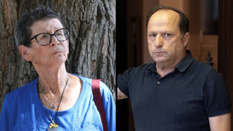 איציק בונצל, יוכבד ליפשיץ (צילום: טל שחר, אלכס קולומויסקי) איציק בונצל, יוכבד ליפשיץ